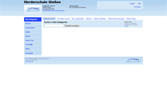 Desktop Screenshot of herderschule-giessen.hebib.de
