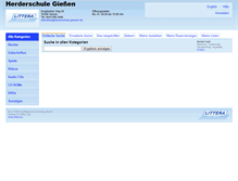 Tablet Screenshot of herderschule-giessen.hebib.de